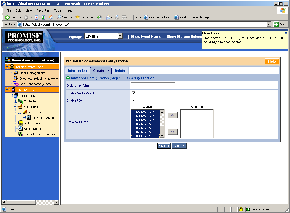 Promise RAID Tools Roundup Three 16Port Enterprise SAS Controllers