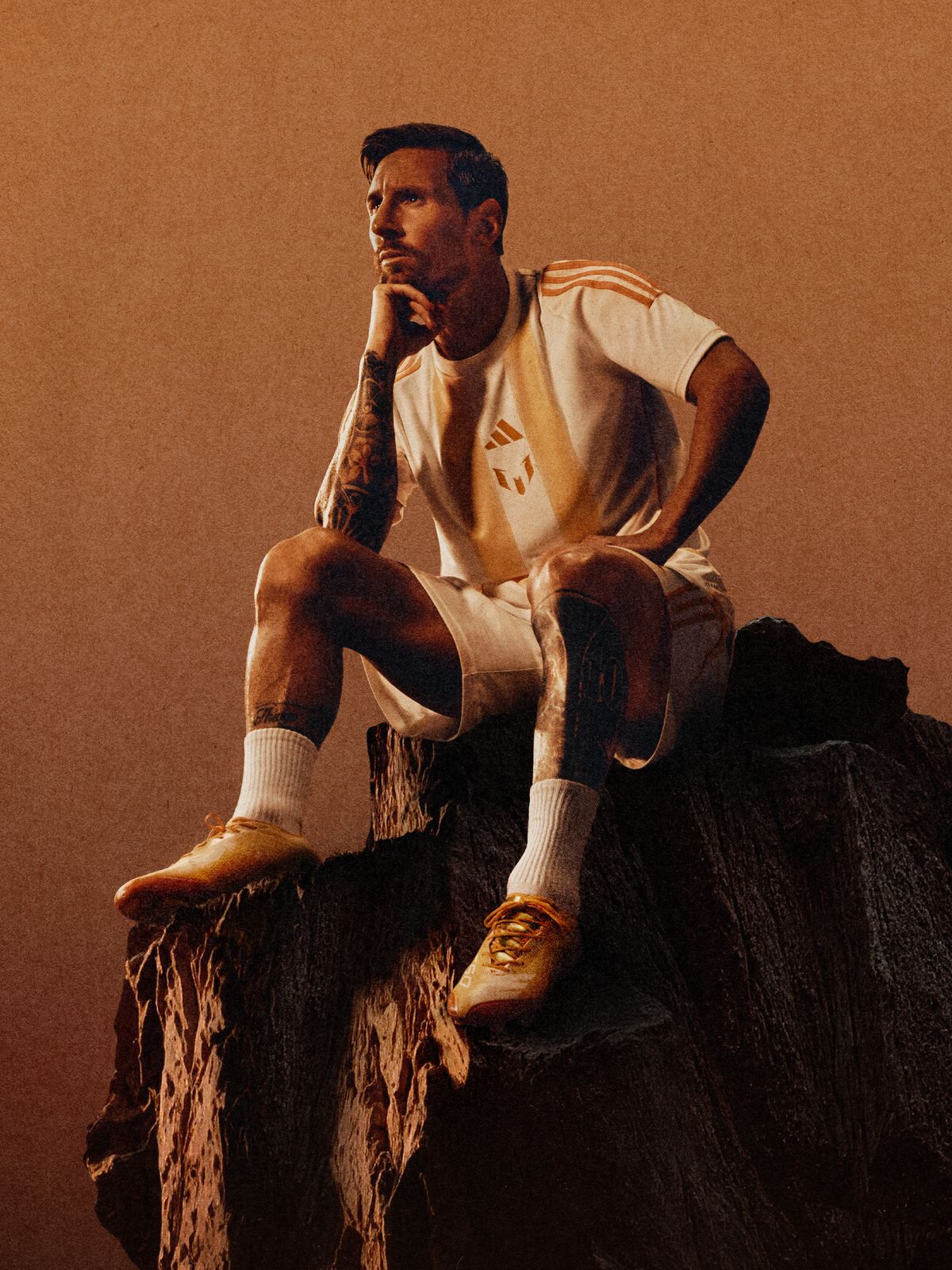 Lionel Messi Adidas F50 Hora Dorada World Cup signature boot