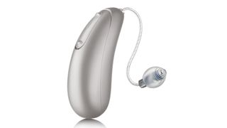 Best hearing aids: Audicus Wave Rechargeable Hearing Aid in chrome