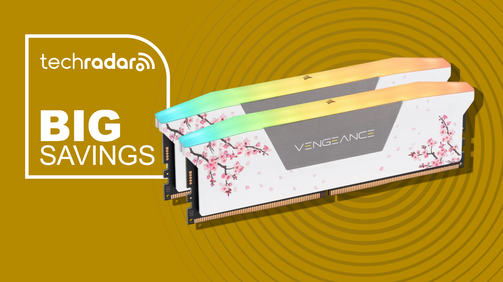 Corsair Vengeance RGB Cherry Blossom DDR5 6000 RAM