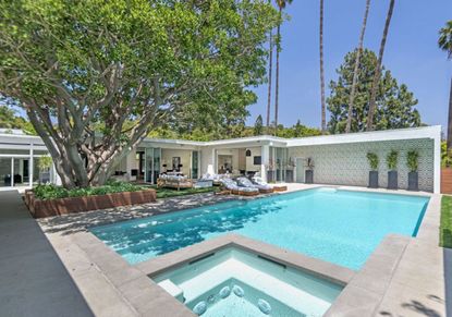 Cindy Crawford's house in Beverly Hills is a Mid-Century modern dream ...