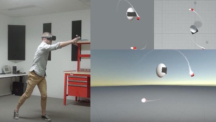 Project Santa Cruz as seen in an Oculus video