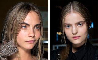 Pat McGrath's girls at Stella McCartney were the picture of easy-going