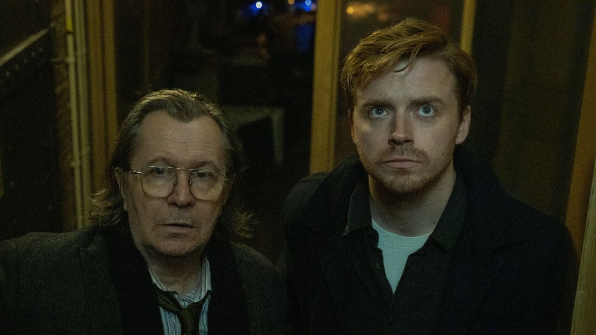 Gary Oldman and Jack Lowden in Slow Horses