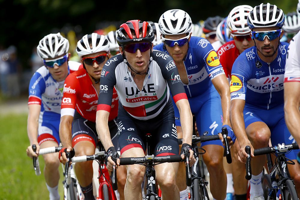 Dan Martin (UAE Team EMirates) at stage 4 of the Criterium du Dauphine