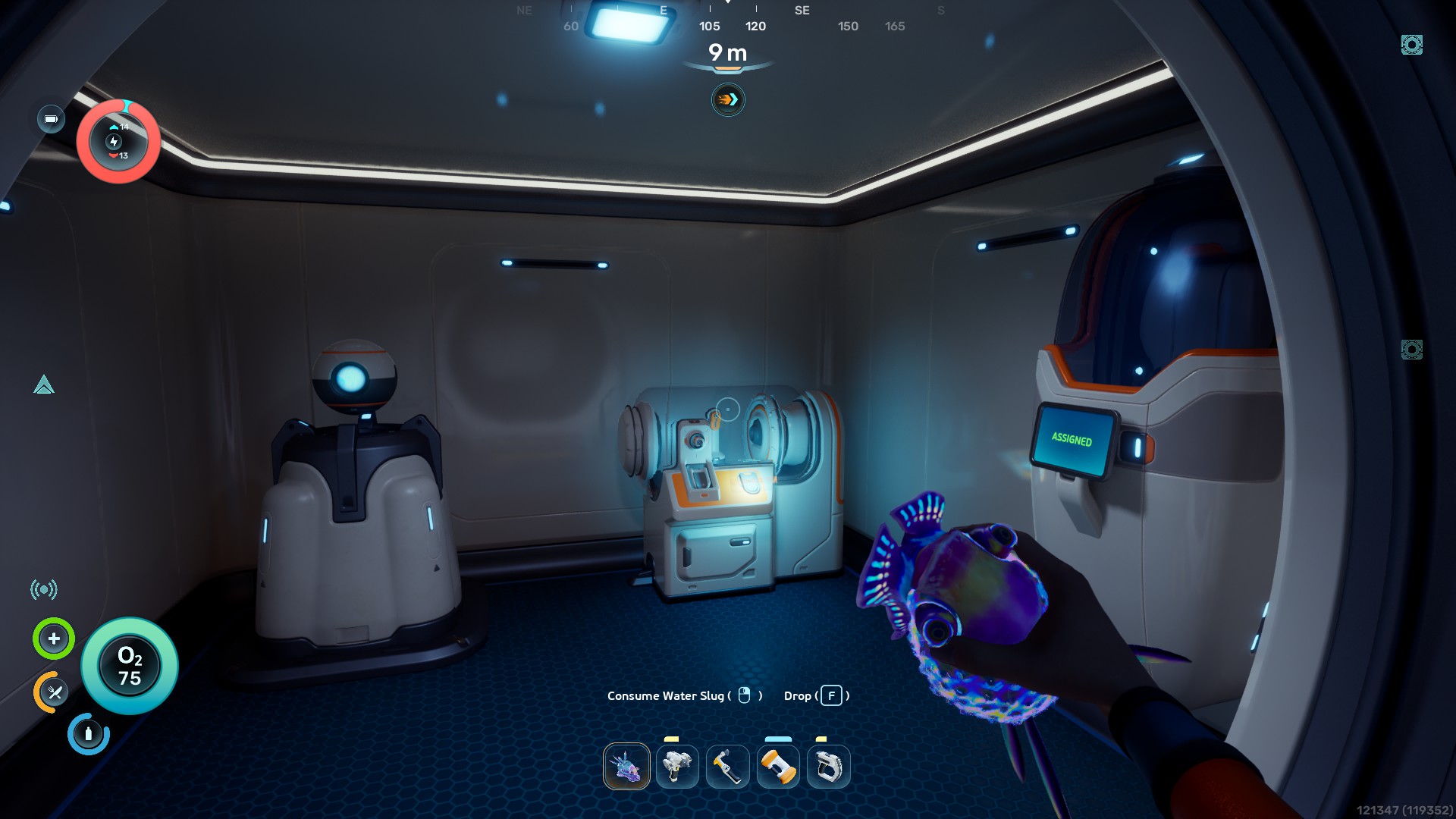 a screenshot from Subnautica 2 Early Access