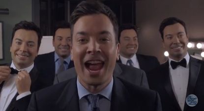 Jimmy Fallon and the Five Wax Jimmys