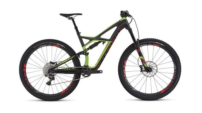 A new air-sprung &Ouml;hlins shock is spec'd on 2016 Specialized S-Works and Expert-level Enduro models