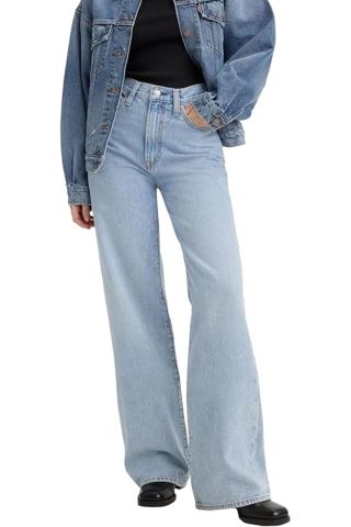 Levi's Women's Ribcage Wide Leg Jeans, Far and Wide, 30w / 34l