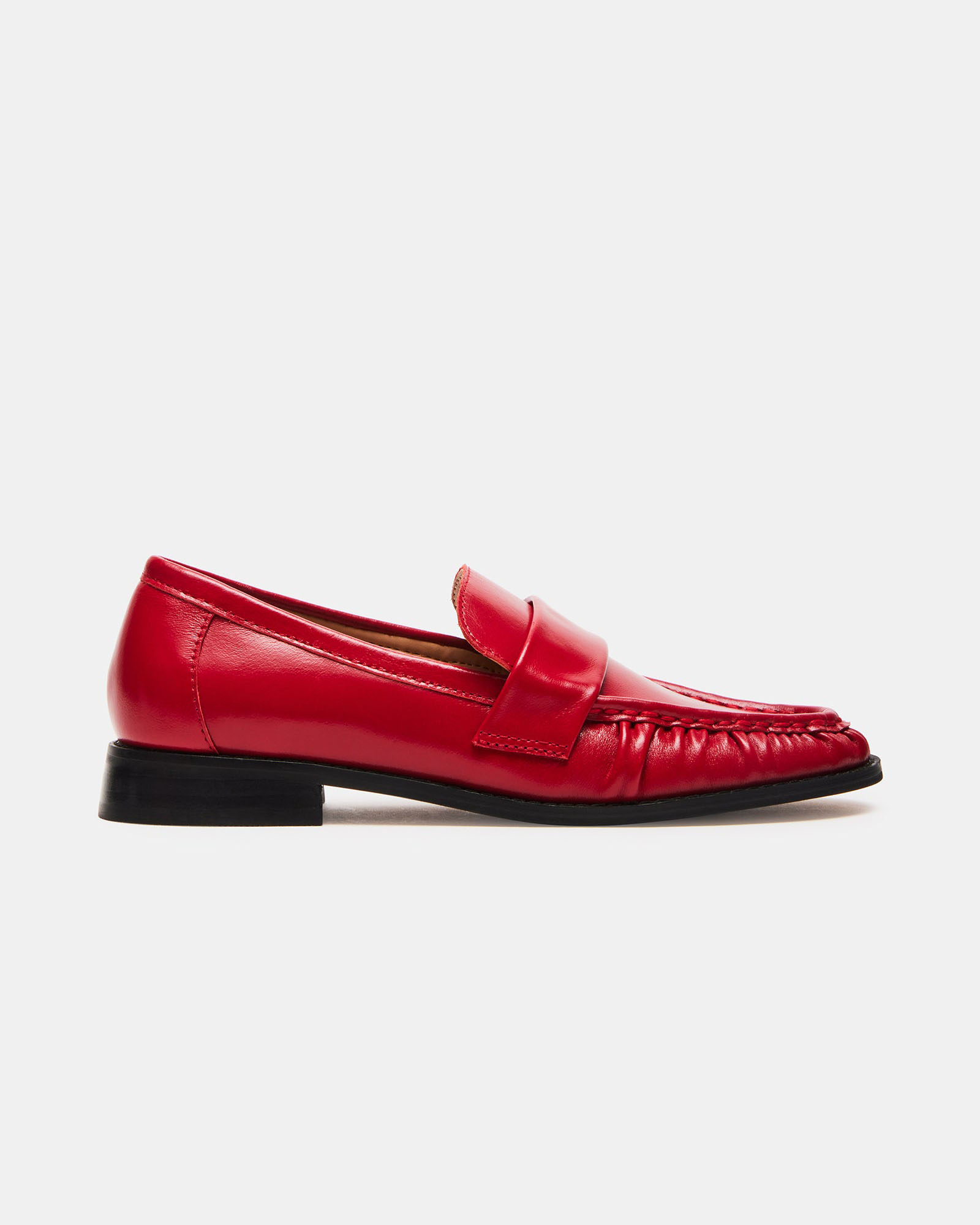 Ridley Red Leather Tailored Loafer