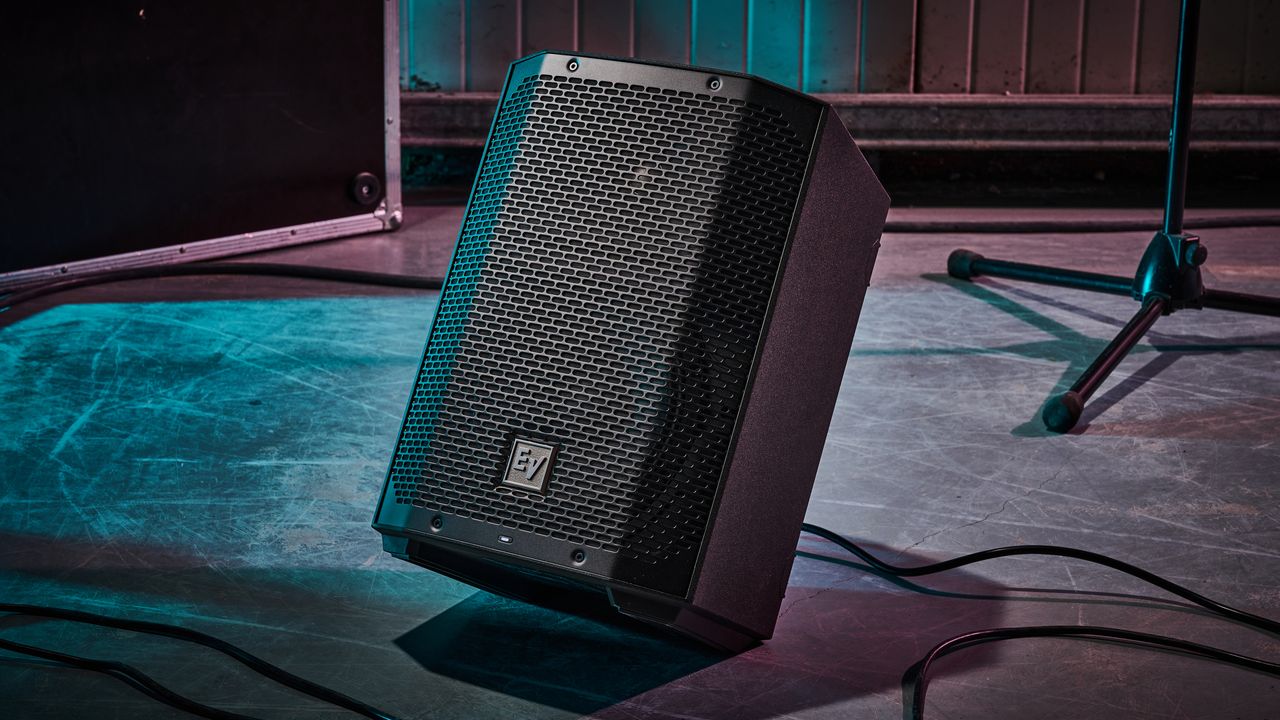 A selection of PA systems in out testing studio