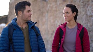 Erin Cahill and Erik Valdez in Journey to You