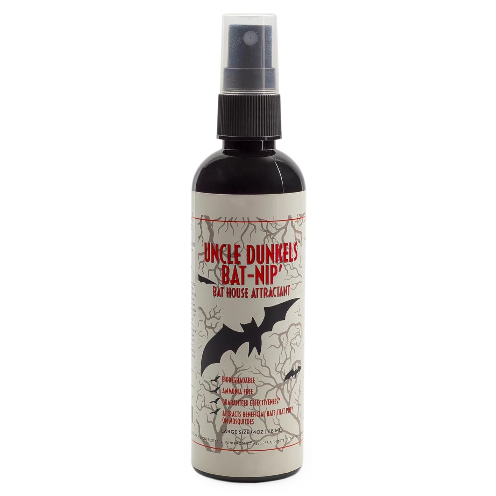 Bat house attractant spray