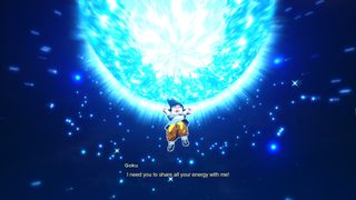 Goku in Dragon Ball Sparking! Zero