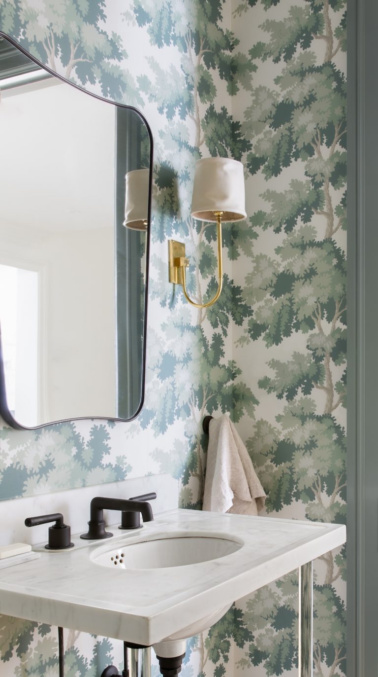 bathroom wallpaper ideas