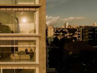 Ourânia apartment complex, São Paulo, 2021, Studio MK27. Bed by Guilherme Wentz, 2021