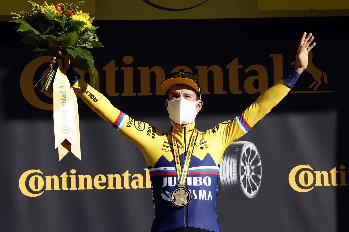 Tour de France 2020 107th Edition 4th stage Sisteron Orcieres Merlette 1605 km 01092020 Primoz Roglic SLO Team Jumbo Visma photo POOL Yuzuru SunadaBettiniPhoto2020