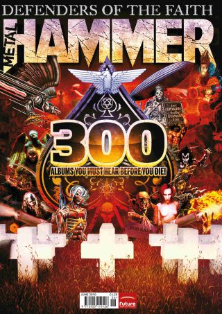 The cover of Metal Hammer issue 205 featuring 300 Albums You Must Hear Before You Die