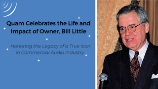 The memoriam post for Quam's owner and president Bill Little.
