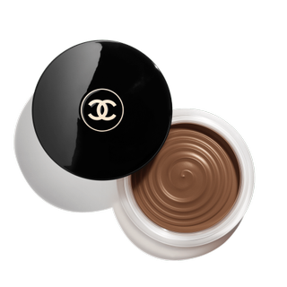 CHANEL Les Beiges bronzer with top slightly off