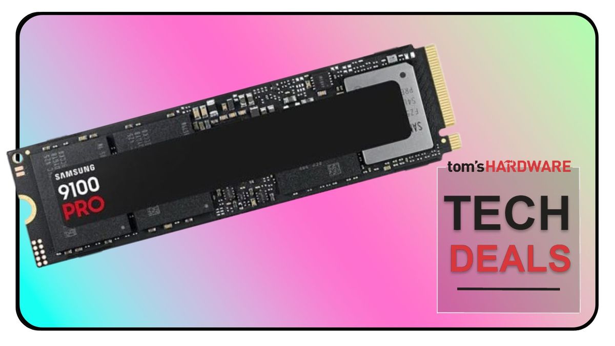 Samsung's superfast 2TB 9100 Pro M.2 SSD is up for grabs at its lowest UK price