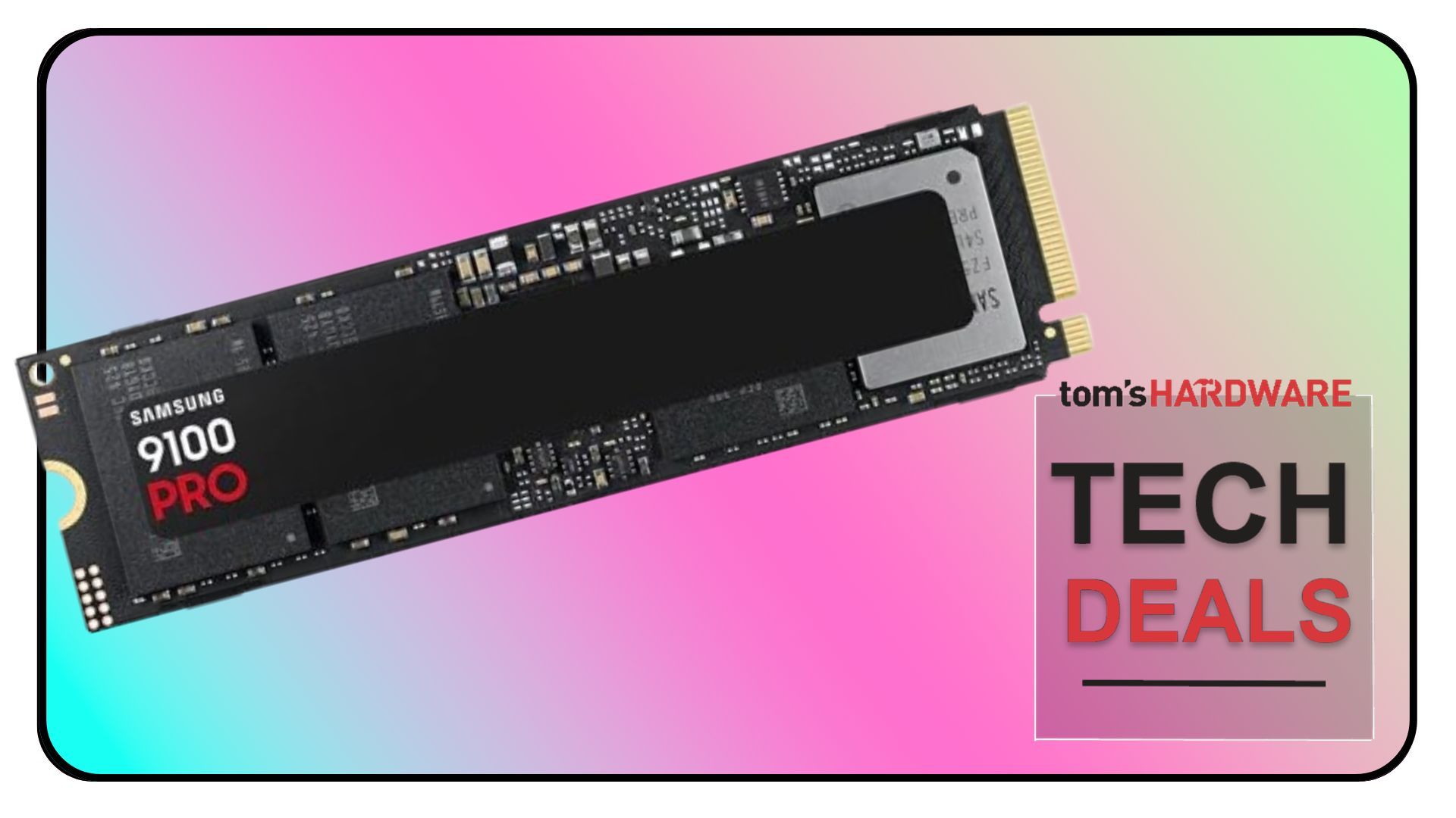 Samsung's superfast 2TB 9100 Pro M.2 SSD is up for grabs at its