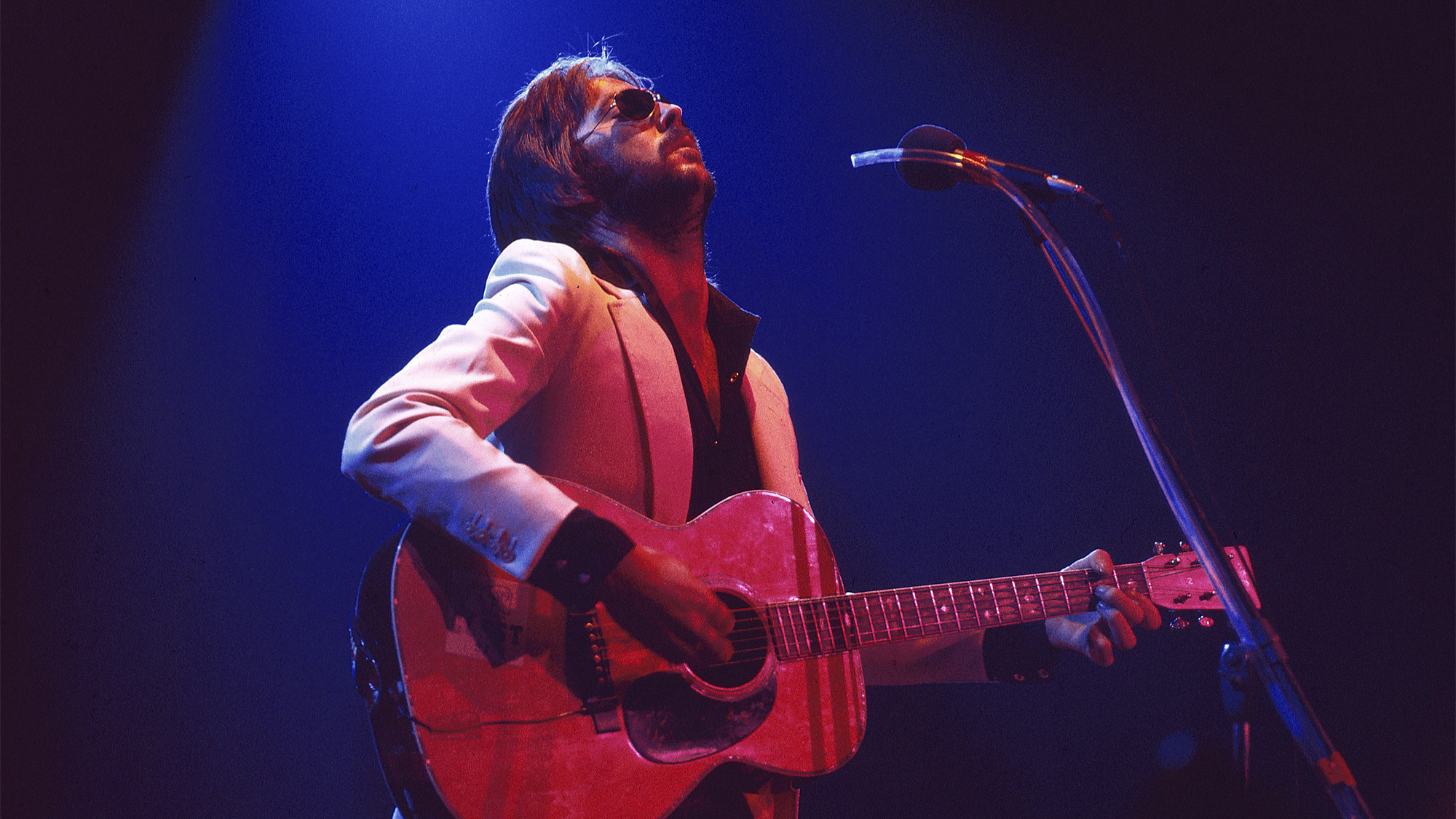 Eric CLAPTON, performing live onstage, June 30, 1974