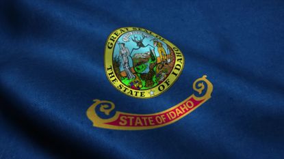 Idaho state flag.