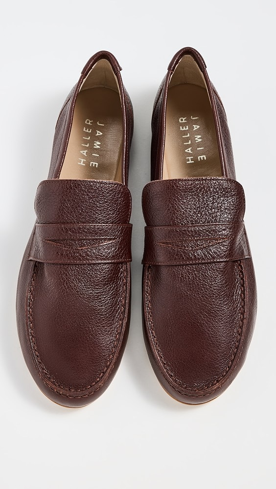 Penny Leather Loafers - Oxblood