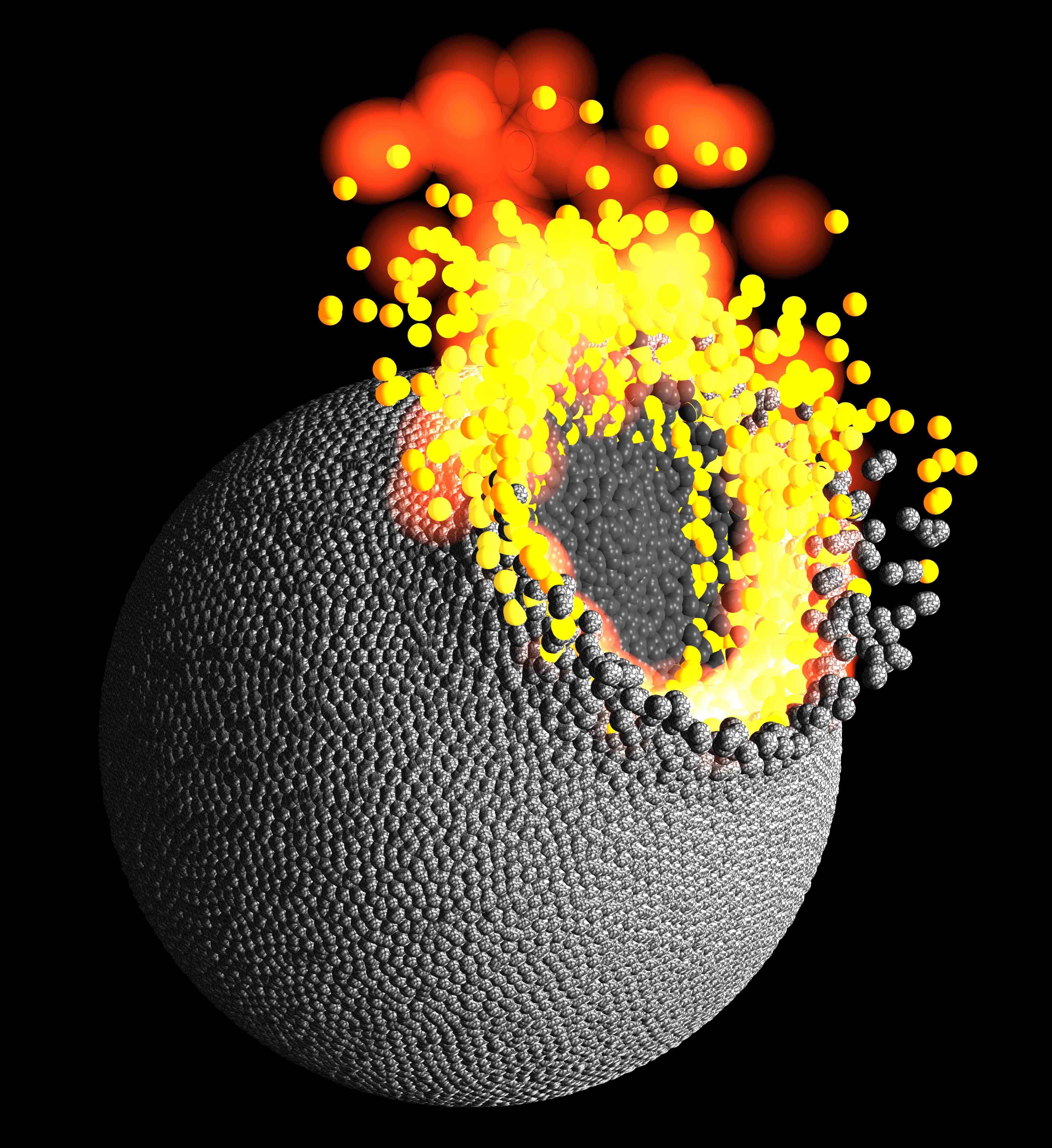 planetary impact simulation