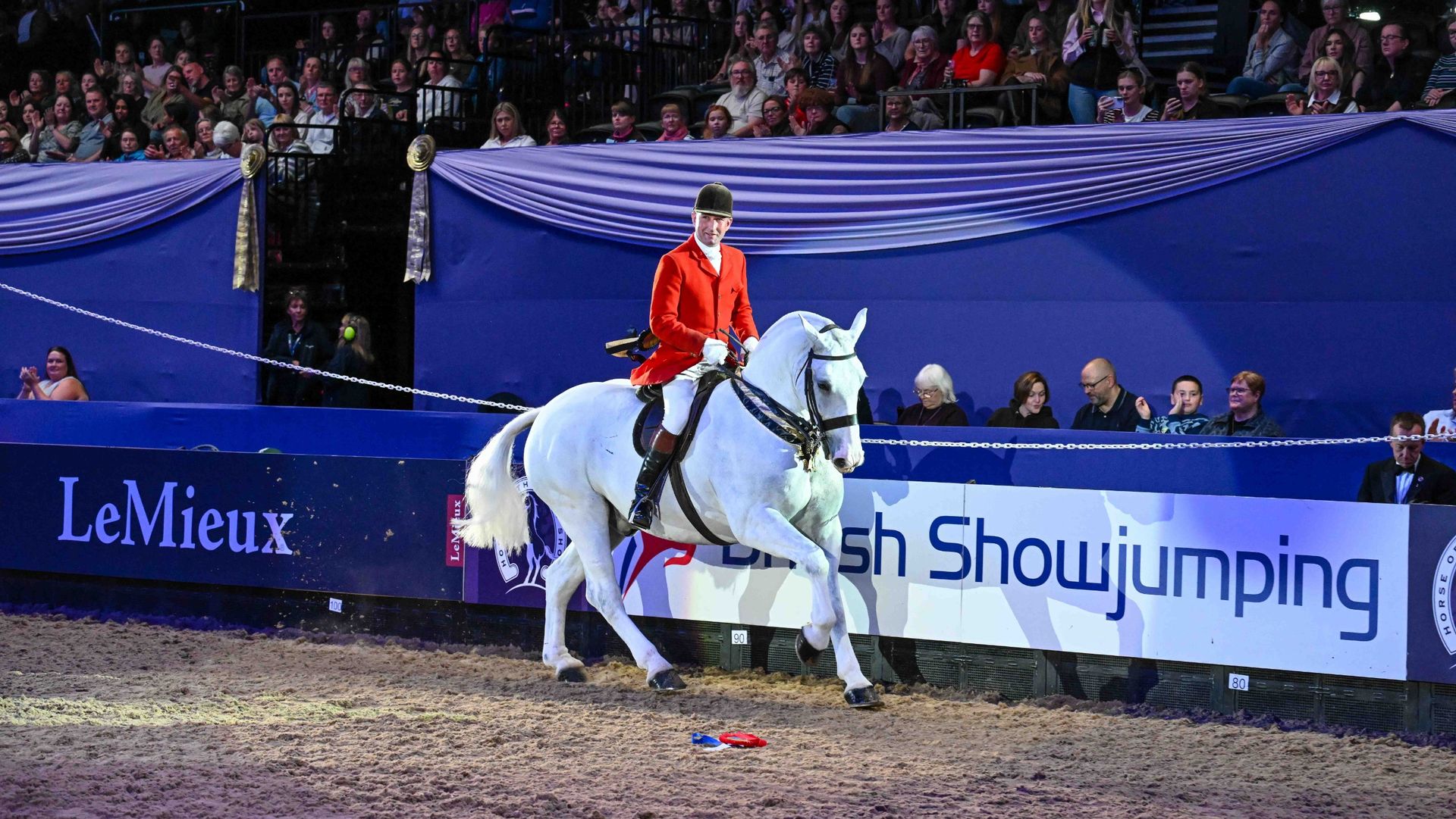 ‘I just thought I’m going to go in and enjoy it’: HOYS cob championship for surprised second-placed combination