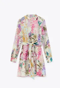 Zara Floral Print Dress | $69.90 (£39.99)