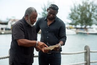 David Harewood in Barbados for '1000 Years A Slave'.