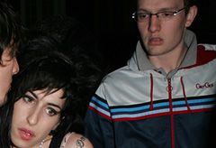 Amy Winehouse out in London with Alex Haynes