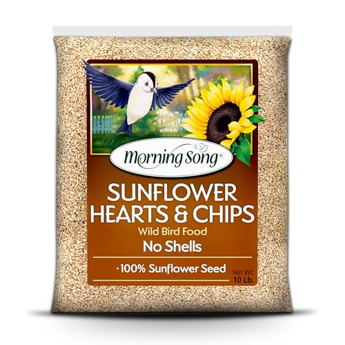 Morning Song Sunflower Hearts &amp;amp; Chips Wild Bird Seed, 10 Lb.