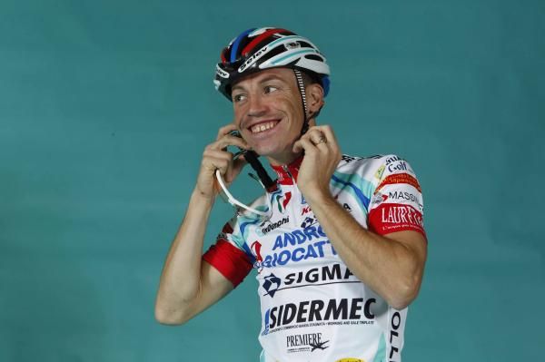 Emanuele Sella (Androni Giocattoli) braces himself for the year ahead.