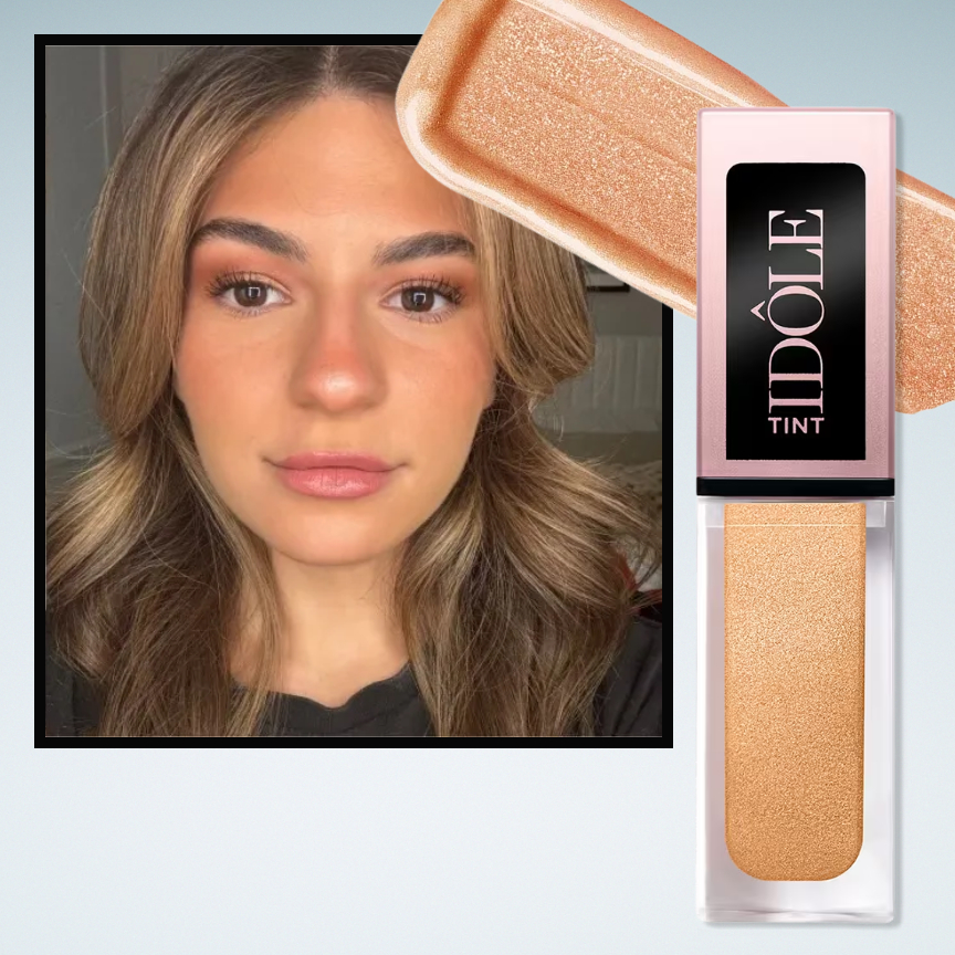 girls wearing liquid eyeshadow