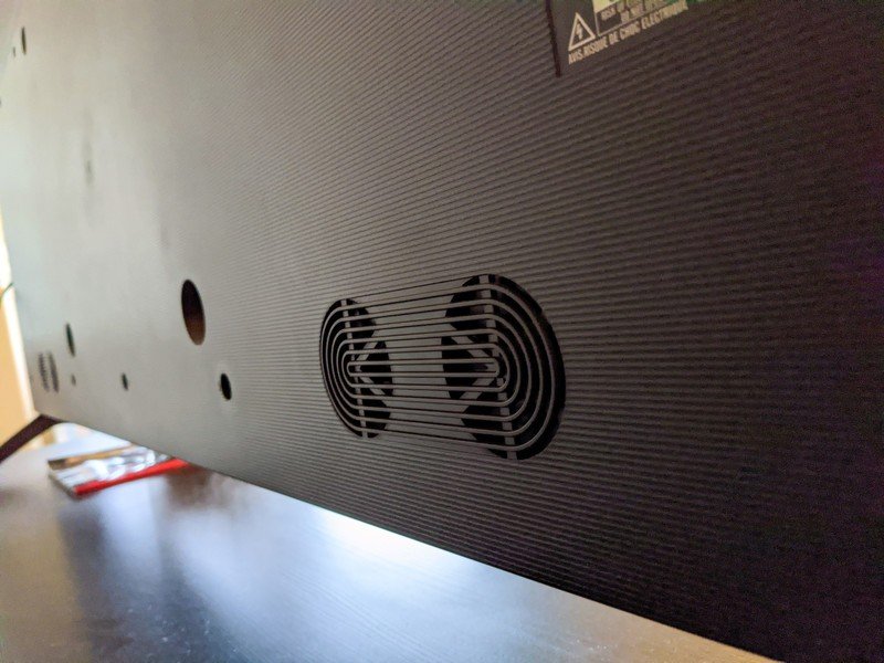 Hisense H65G Series TV Rear Speakers