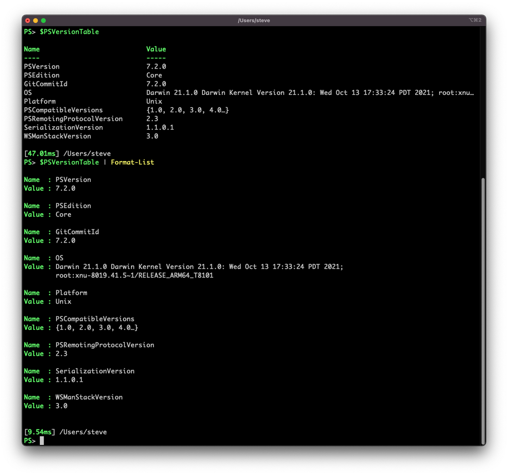PowerShell 7.2 integrates with Microsoft Update and is now available