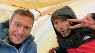 7 reasons you need a survival shelter: Alex in a bothy bag