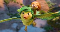 Ollie and Ivy from Netflix's Swapped animated movie