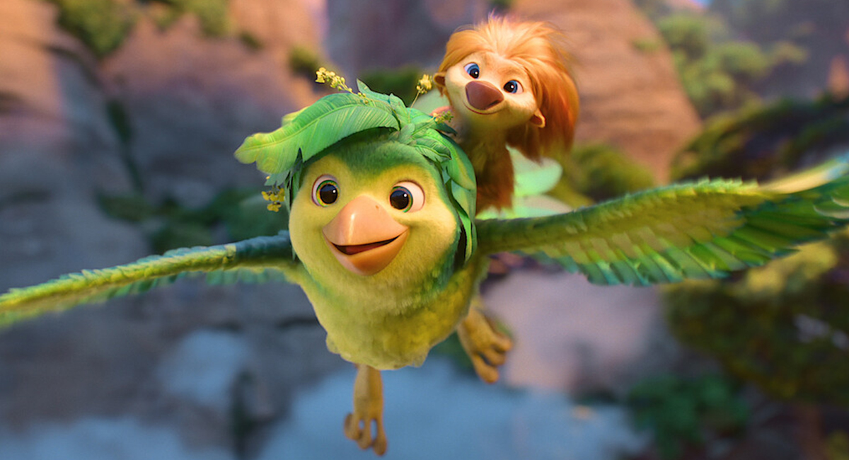 Ollie and Ivy from Netflix's Swapped animated movie
