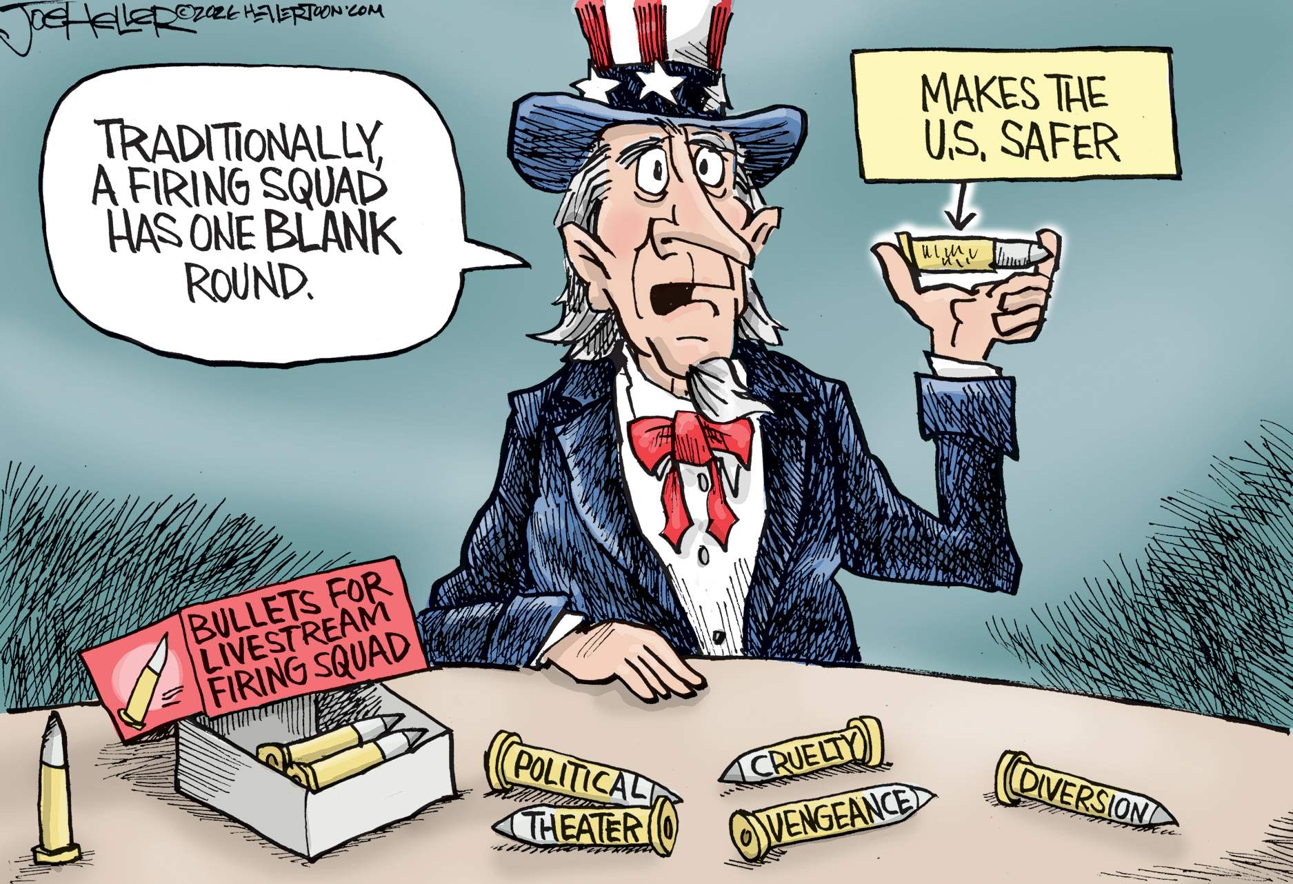 Political cartoon