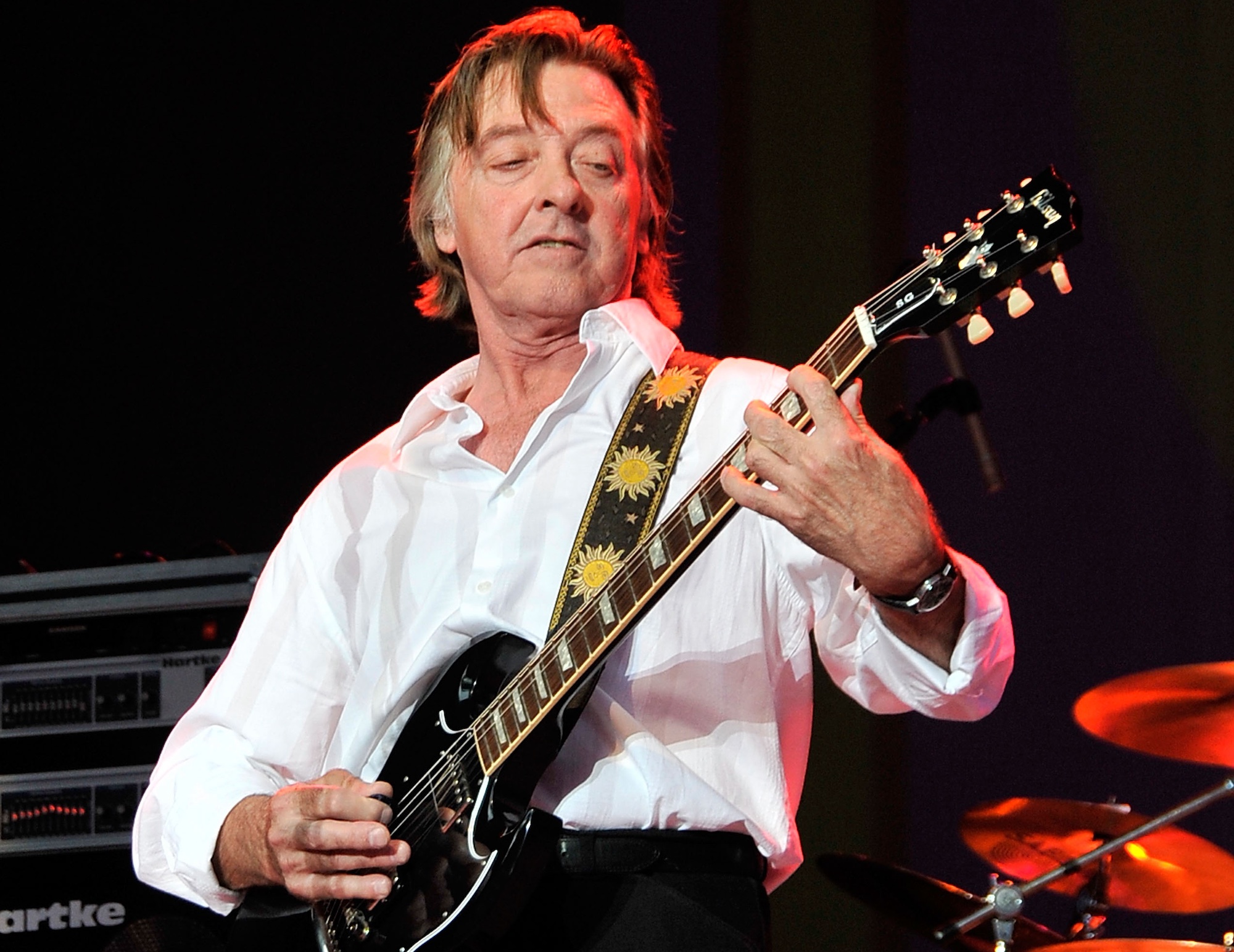 Joey Molland performs onstage at the Greek Theater in Los Angeles, California on July 16, 2008