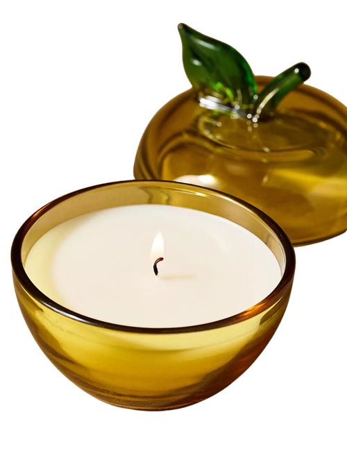 Apothecary 18 Fruity Harvest Apple & Vanilla Glass Candle
