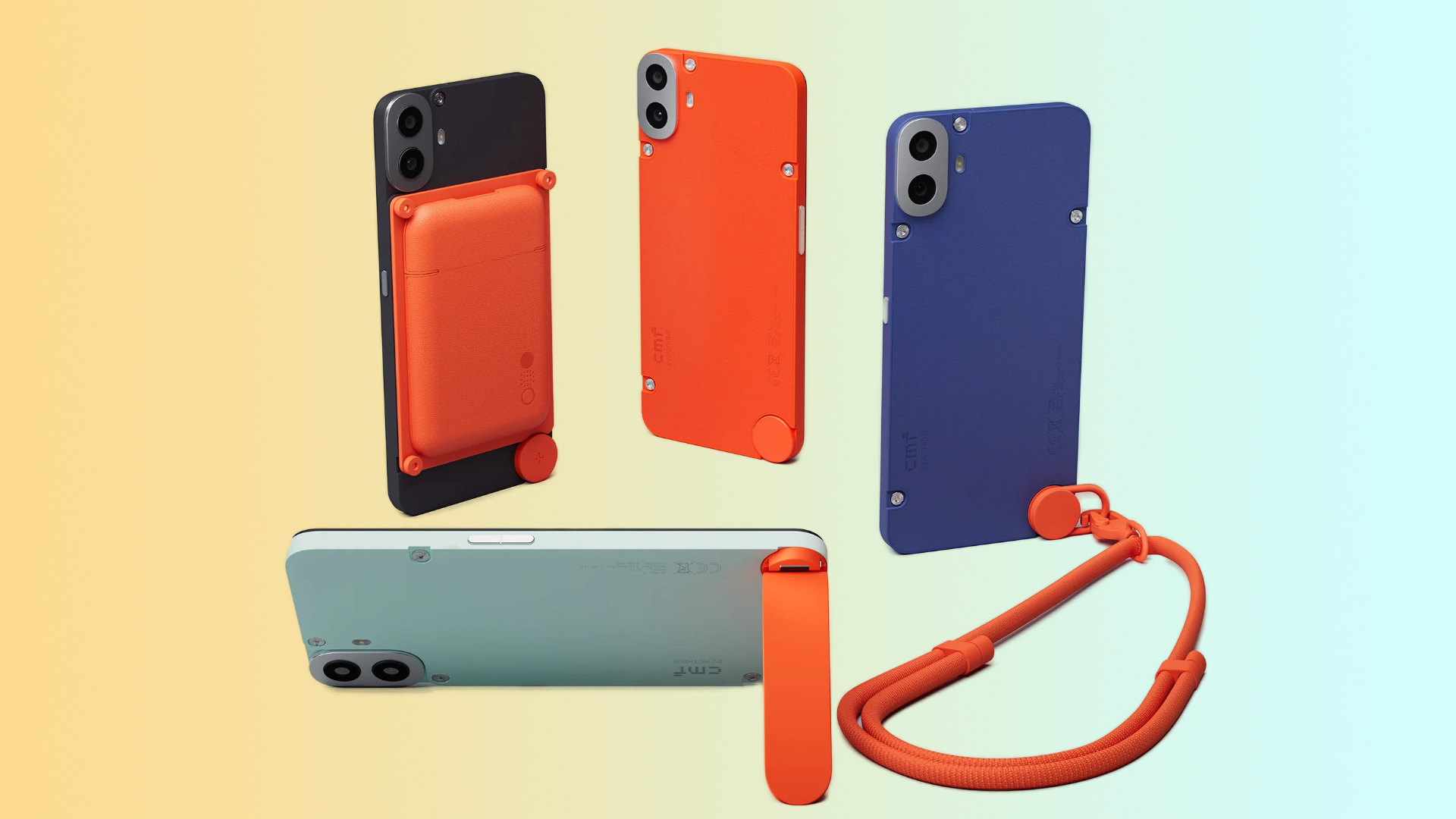 The accessories for the CMF Phone 1.