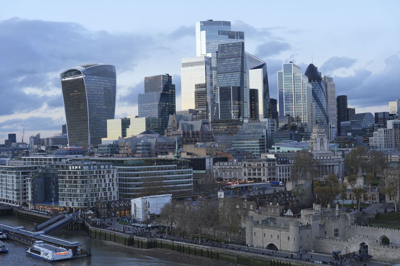 Sony A7 V sample images &ndash; London skyline as dusk