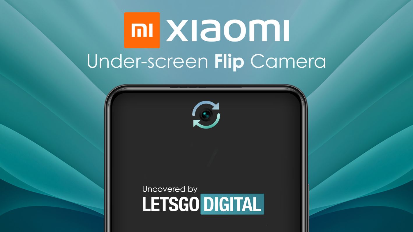 Xiaomi has designed a camera phone with an under-screen flip camera ...