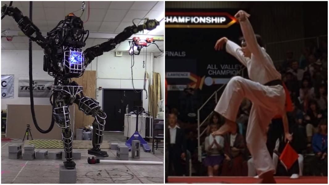 Watch Google&amp;#039;s humanoid robot nail the &amp;#039;crane&amp;#039; pose from The Karate Kid