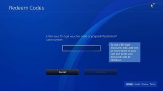 PS4 Store Redeem Card 2